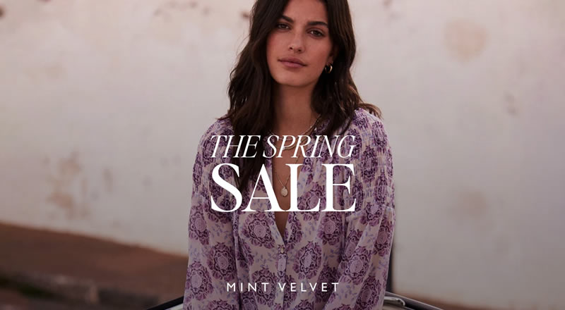 Mint Velvet Spring Sale Begins!